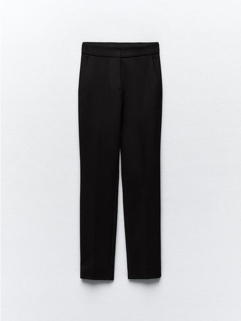 Zara Black Jogger Waist Pants